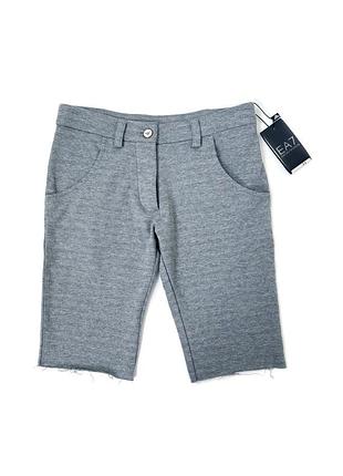 🌟 шорты трикотажные ea7 emporio armani, размер xxs (12–14 лет, рост 152–158 см)