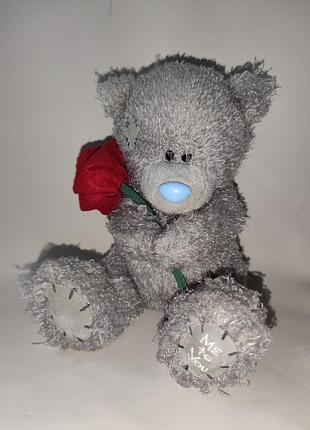 Оригинальный мишка тедди me to you (tatty teddy) с розой