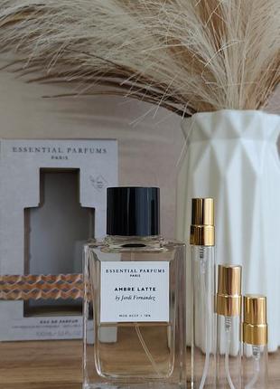 Оригінал! essential parfums ambre latte eau de parfum