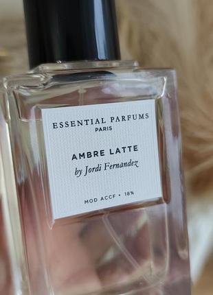 Оригінал! essential parfums ambre latte eau de parfum 4