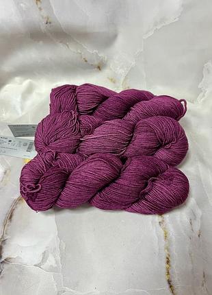 Пряжа gazzal wool star boysenberry № 3825