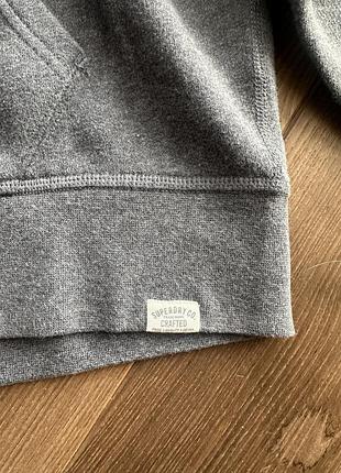 Чоловіче худі superdry сіре xxl 3