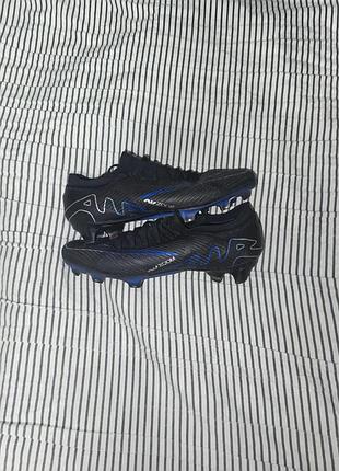 Бутси чоловічі nike air zoom mercurial vapor 15 pro fg чорні