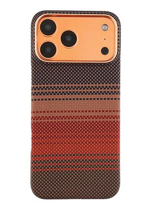 Чохол inobi для iphone 17 pro max ультратонка накладка айфон 17 про макс з магнітним кільцем арамідне волокно / карбон 1500d