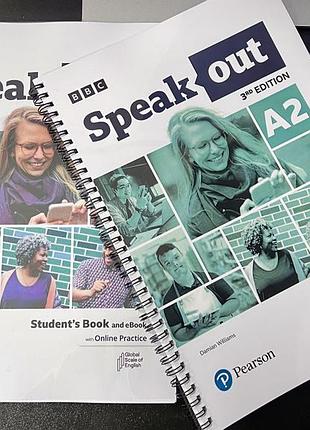 Підручник speakout a2 (3rd edition) student's book та workbook, англійська мова, м'яка палітурка, pearson 7