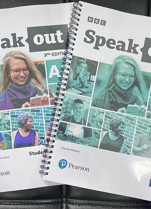Підручник speakout a2 (3rd edition) student's book та workbook, англійська мова, м'яка палітурка, pearson