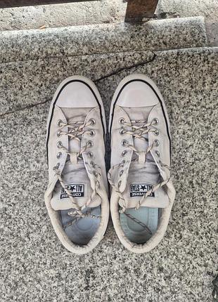 Кеди converse білі
