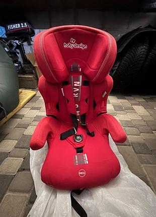Автокрісло baby design amigo 9-25 кг група 1/2 червоне