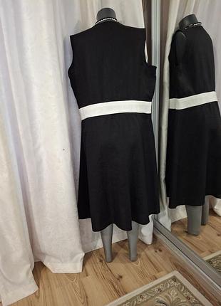 Котоново-льняное платье 👗 2