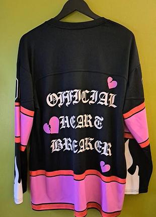 Прикольний лонгслів oversized 7