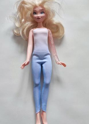 Лялька барбі disney barbie frozen принцеса ельза холодне серце колекційна барби мультфільм  hasbro зі світлом звуком магія