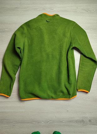 Кофта чоловіча jack wolfskin зелена флісова 4