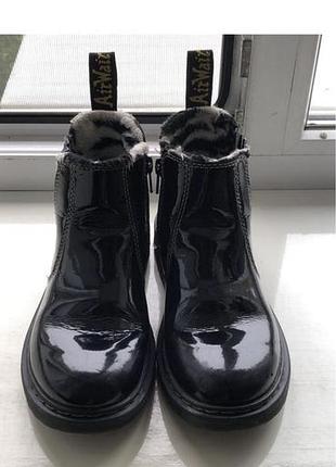 Шкіряні чобітки-челсі dr.martens (оригінал!)