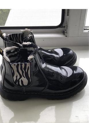Шкіряні чобітки-челсі dr.martens (оригінал!) 2