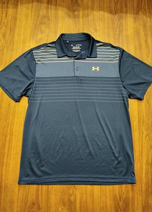 Чоловіча футболка-поло серії the playoff polo від бренду under armour