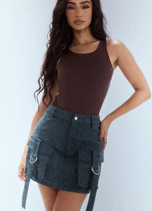 Жіноча міні спідниця prettylittlething 24 3xl