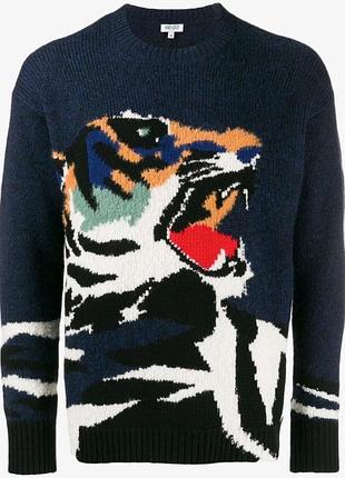 Шерстяной свитер kenzo 4