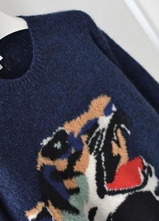 Шерстяной свитер kenzo 9