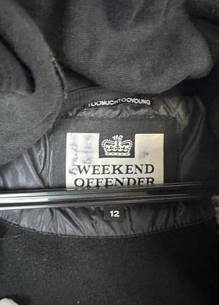 Куртка чоловіча weekend offender чорна xs 4