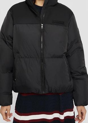 Жіноча куртка tommy hilfiger оригінал чорна розмір m