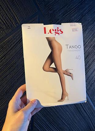 Колготки жіночі legs tango transparent 40 den nero