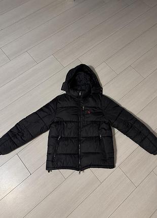 Чоловічий пуховик polo ralph lauren чорний