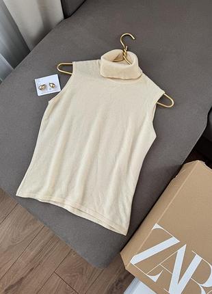 Вінтажний кашеміровий топ-гольф john laing (100% cashmere, made in scotland)