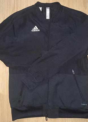 Спортивная кофта бомбер adidas на парня 9-10 лет, 140 см