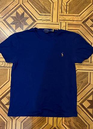 Чоловіча футболка polo ralph lauren синя