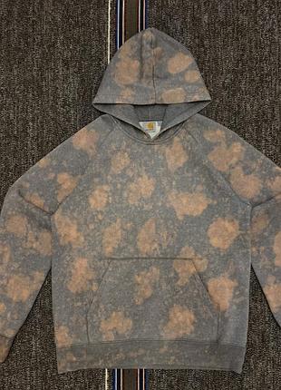 Чоловіче худі carhartt tie-dye acid wash