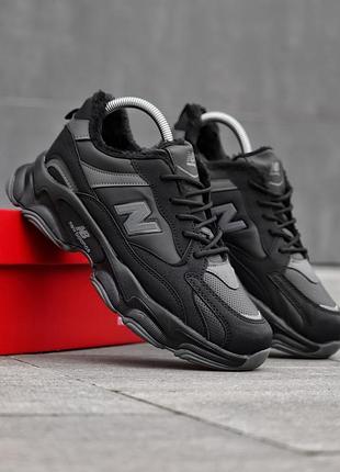 Кроссовки зимние new balance мех