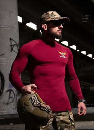 Утепленный мужской рашгард mantis airborne thermal, терморашгард для спорта и тактики xxl/xxxl