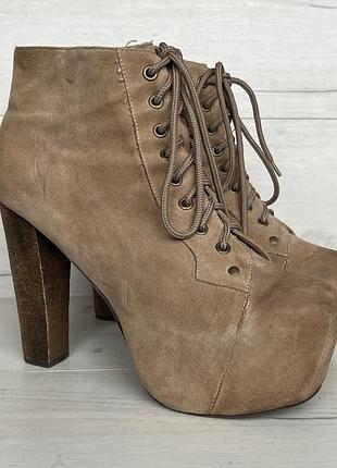 Жіночі ботильйони jeffrey campbell lita suede