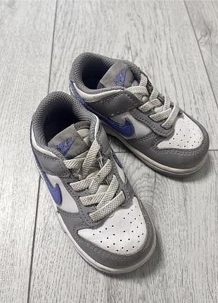 Кросівки дитячі nike сірі з білим