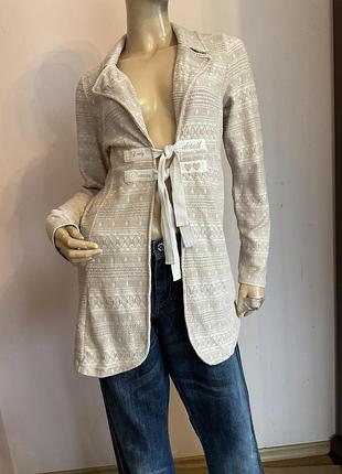 Ніжний трикотажний кардиган / xs/ brend cream