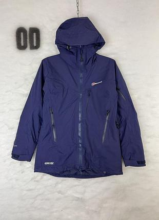 Жіноча куртка berghaus gore-tex синя розмір с