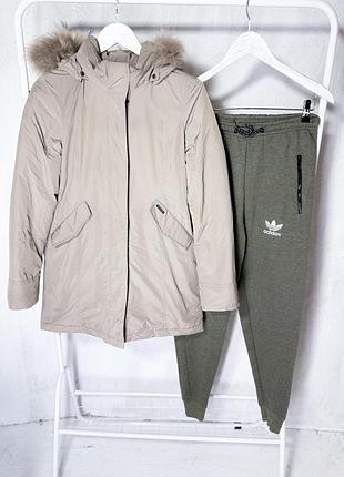Куртка пуховик від дорогого бренду wool rich