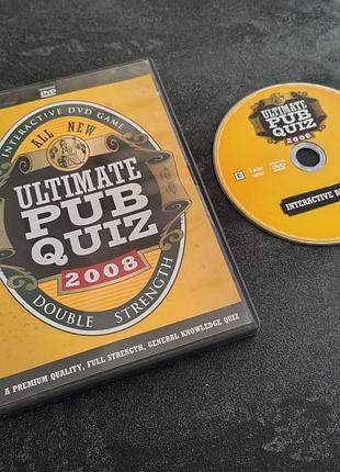 Диск ultimate pub quiz 2008 (dvd game)
