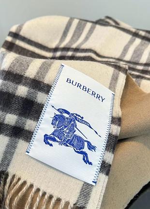 Кашеміровий шарф burberry 6