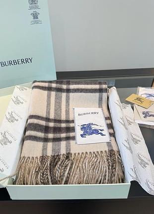 Кашеміровий шарф burberry 2