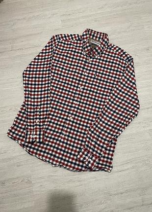Чоловіча фланелева сорочка barbour в клітинку xl