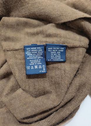 Чоловічий пуловер вовняний ralph lauren 3