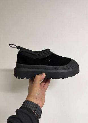 Tasman hybrid slipper black 39