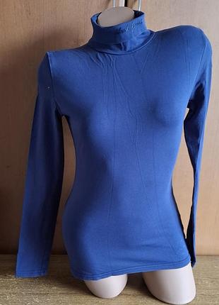 ​💙 синій спортивний гольф (водолазка) black forest equestrian sportswear