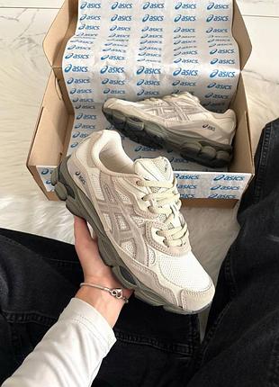 Кроссовки asics gel-nyc cream putty арт 5089