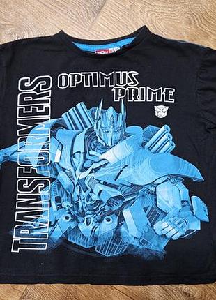 Оригінальний лонгслів для хлопчика transformers optimus prime (128-134 см)