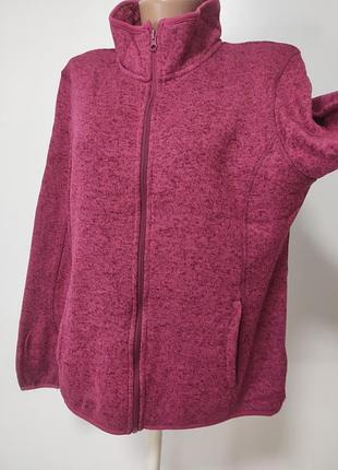 Спортивна кофта на блискавці м/l ог 110-116см