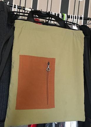 Сумка-рюкзак бежева, коричнева h&m