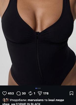 Жіноче боді she.ua forme in black s-l