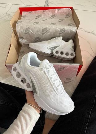 Кросівки nike air max dn white metallic silver арт 0224